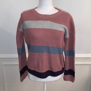 Pink Rose Sweater Size Small NWT